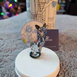 Swarovski Crystal Lovlots House Of Cats Ines The Cat Model # 995008